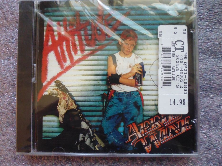 Фирменный CD April Wine - Attitude (зап)