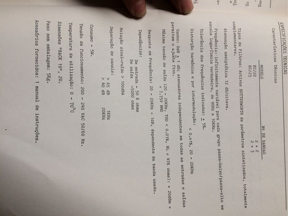 Crossover ativo Larsen