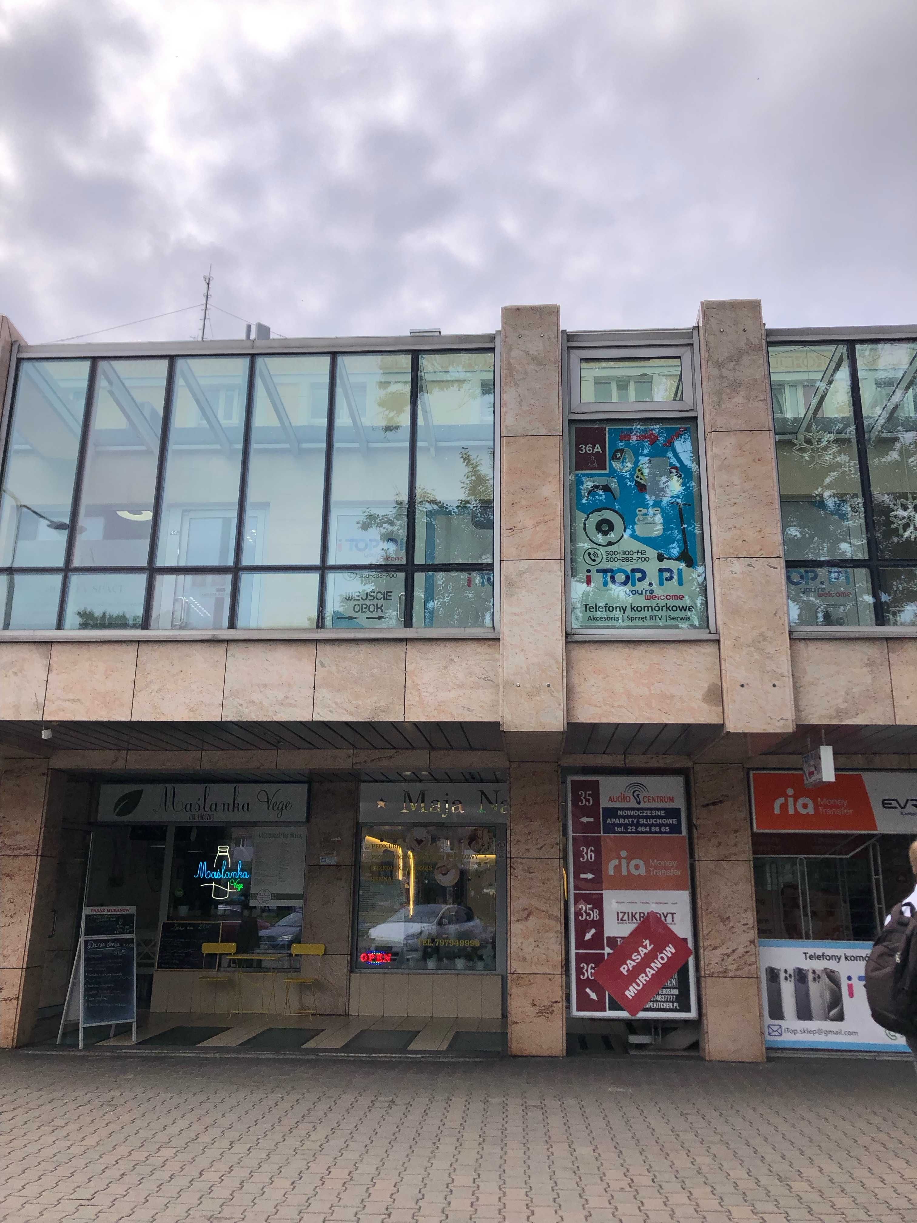 Wynajmę lokal w centrum Warszawy