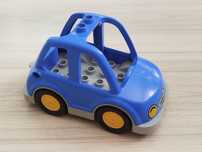Kocki Lego Duplo - niebieski samochód, auto