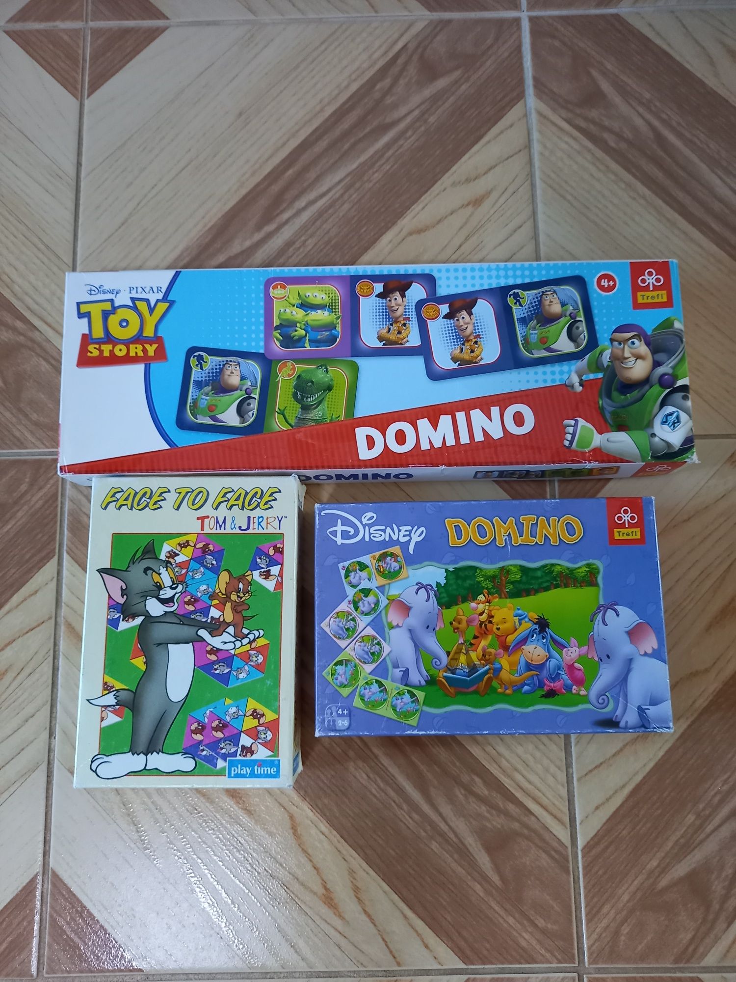 Domino 3 sztuki w tym Toy Story