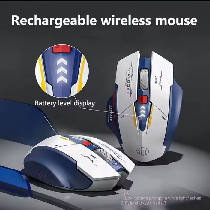 Мышка игровая аккумуляторная беспроводная INPHIC F9