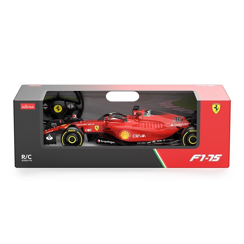 Autko zdlanie strownane Ferrari F1 75 1:12 RASTAR