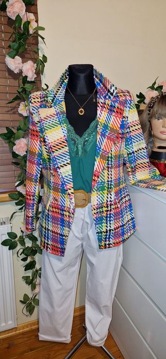 Marynarka damska w krate