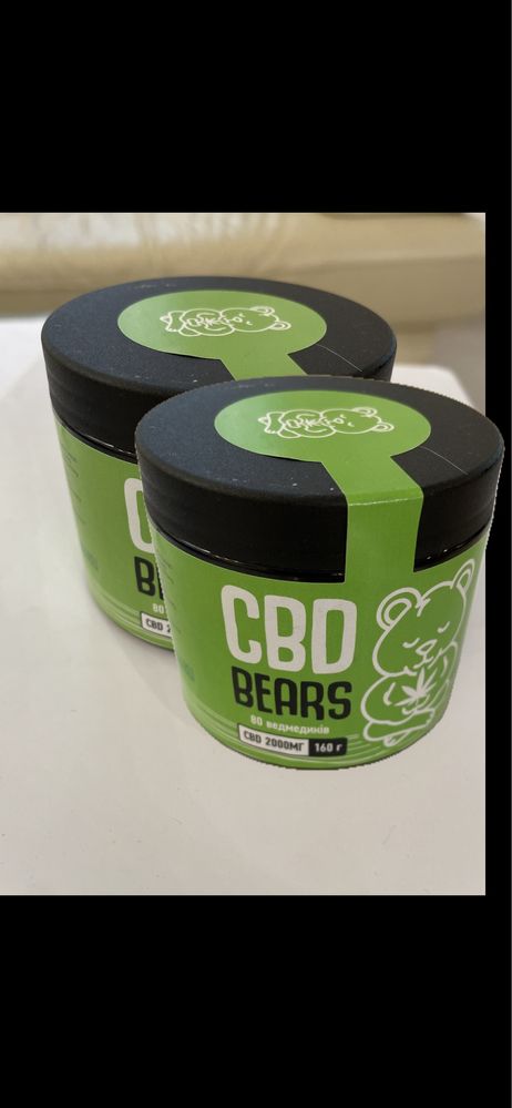 CBD ведмедики