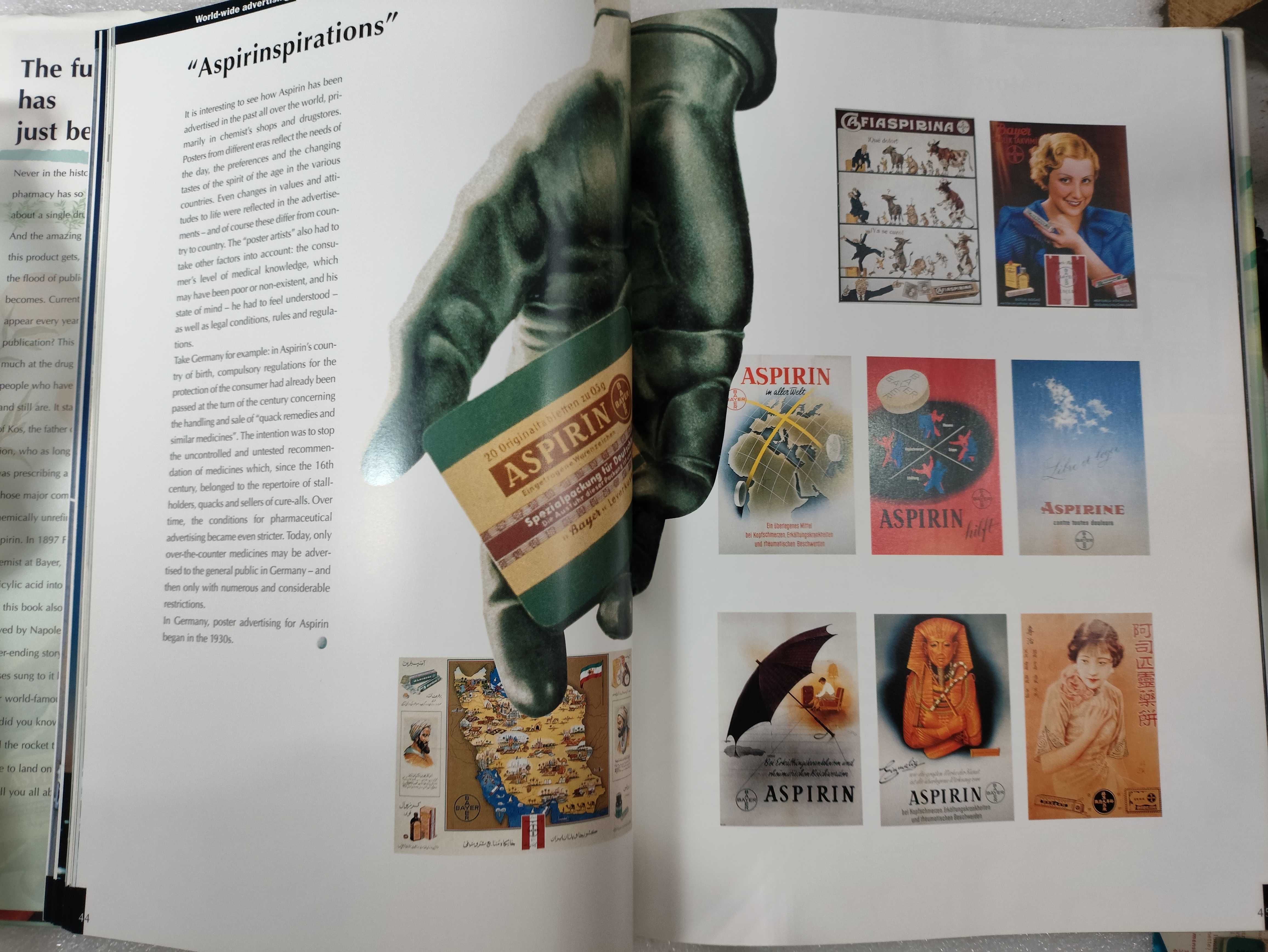 Livro 100 years Aspirin - The future has just begun