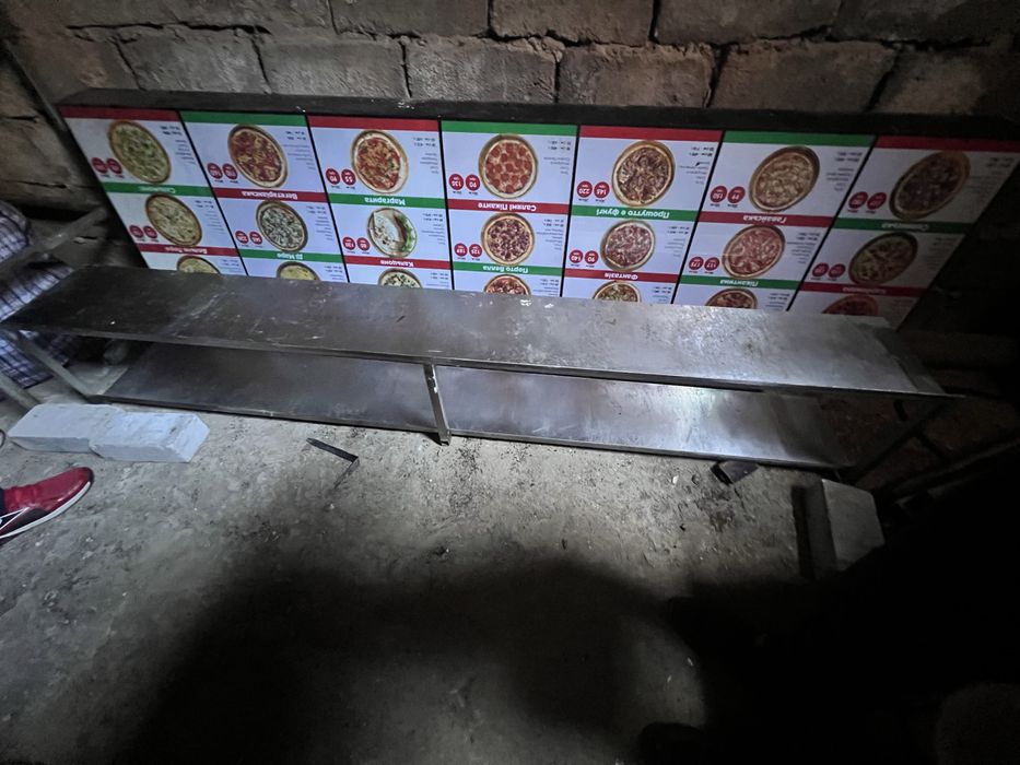 Столы, вытяжки, полки из нержавейки