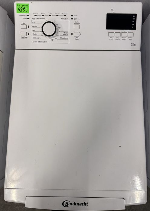 WYPRZEDAŻ! 6 miesięcy gwarancji/używana pralka Bauknecht 7kg