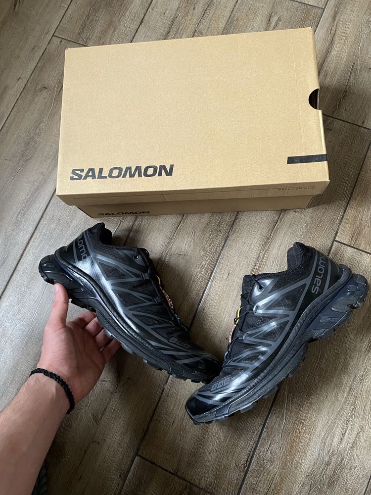 Як нові оригінальні кросівки від salomon xt 6 lab , саломони чорні