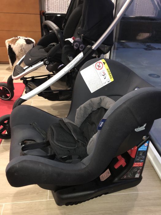 Duo carrinho, ovo Maxi-Cosi e Bebeconfort