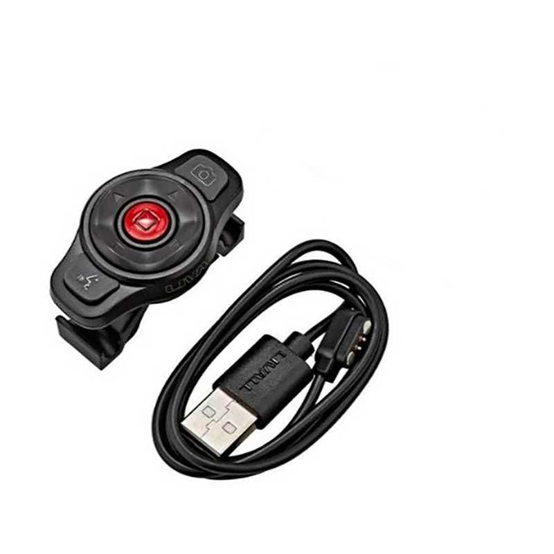Kask Rowerowy z Kierunkowskazami LED i Pilotem USB L 56–61 cm