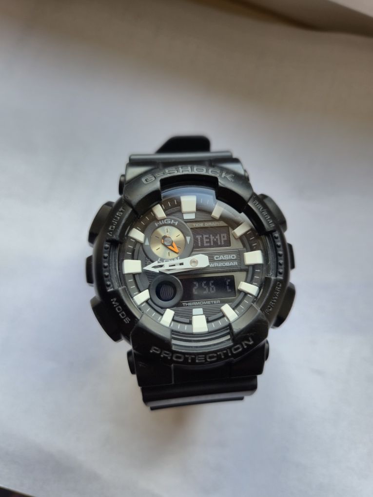 Casio g-shock gax-100b gax-100 g-lide thermometer