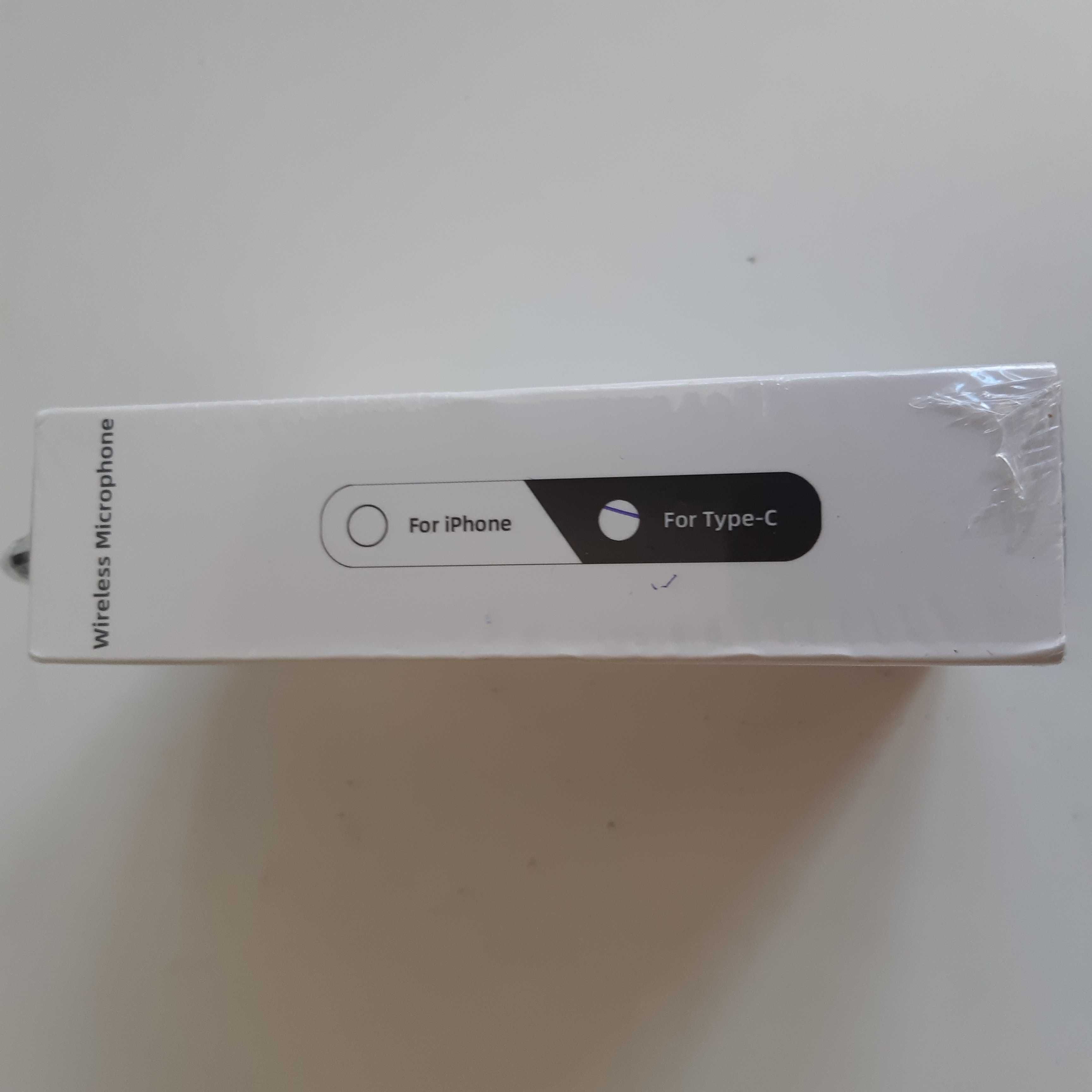 Kit 2 Microfones Novos s/ Fios Lapela Wireless ligação Usb-C