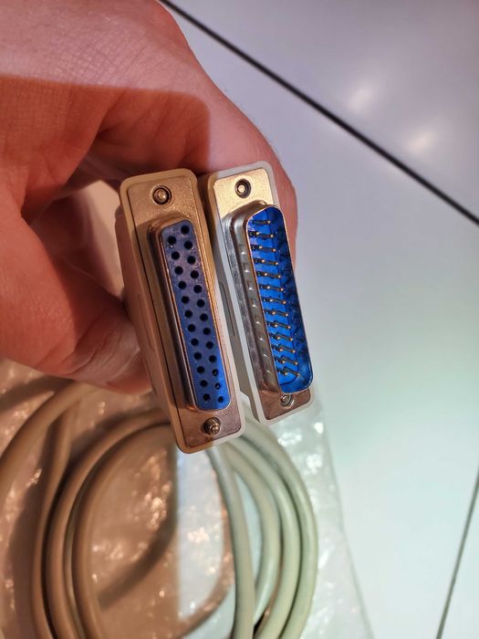 LPT  для ЧПУ папа мама DB25 25pin удлинитель 1,8 метра