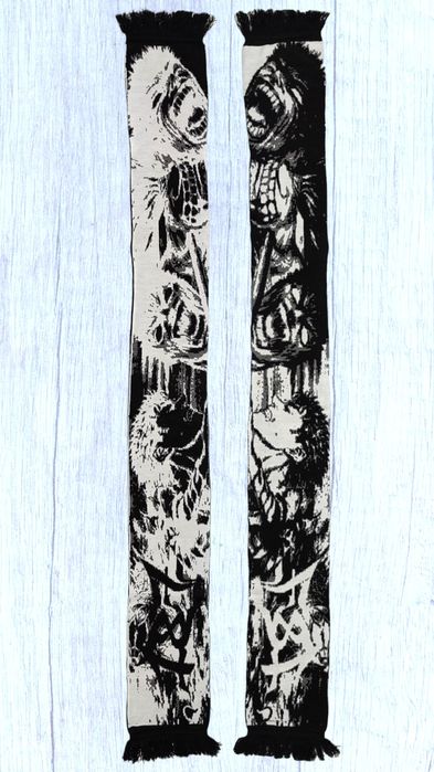 В'язаний акриловий Шарф з головним героєм аніме Берсерком