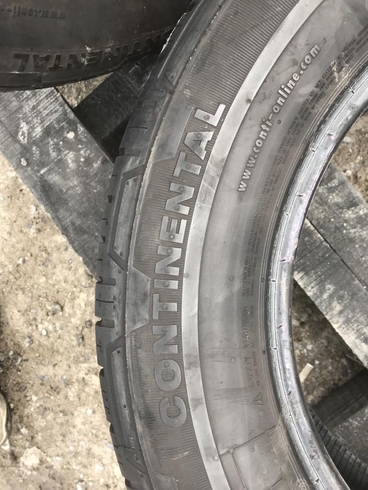 Continental contact 235/60r17 пара резина шини б/у склад оригінал