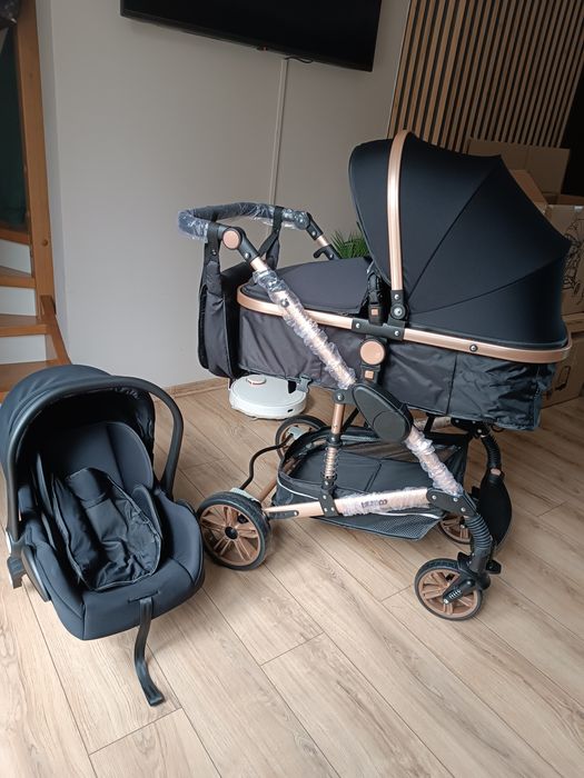 Fabrycznie nowy wózek dziecięcy 3w1 wielofunkcyjny wysyłka