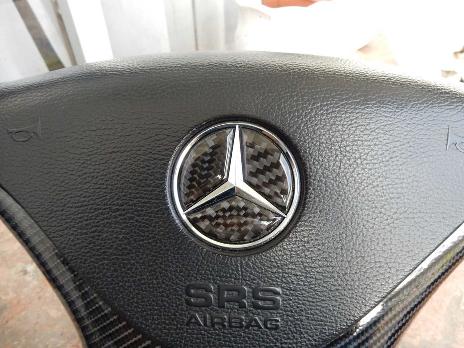 Volante completo em muito bom estado para Mercedes SLK R170 Facelift