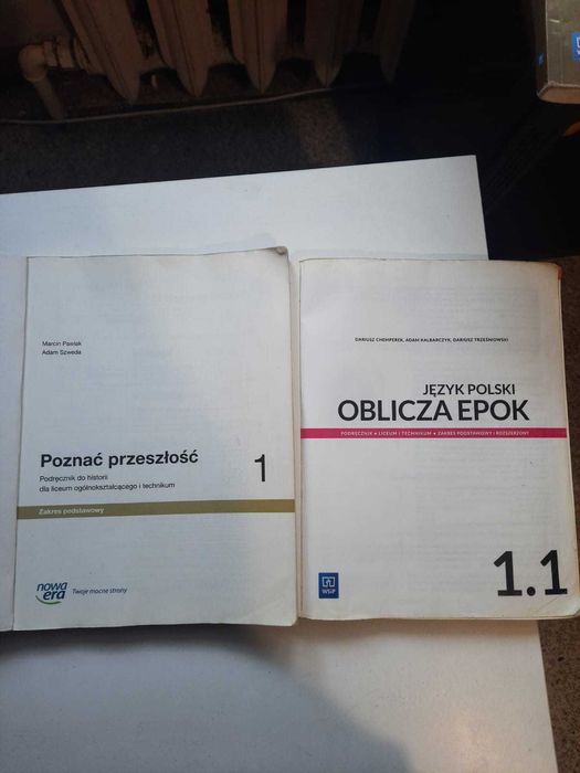 Podręczniki klasa 1 ponad podstawowa