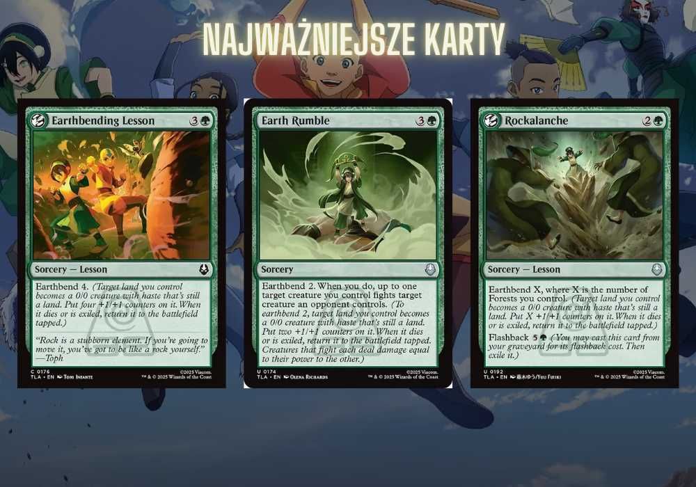 Magic the Gathering Commander | Avatar, Toph Metalbender, earthbending