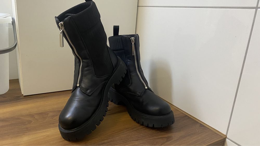 Botki sztyblety 36 reserved czarne