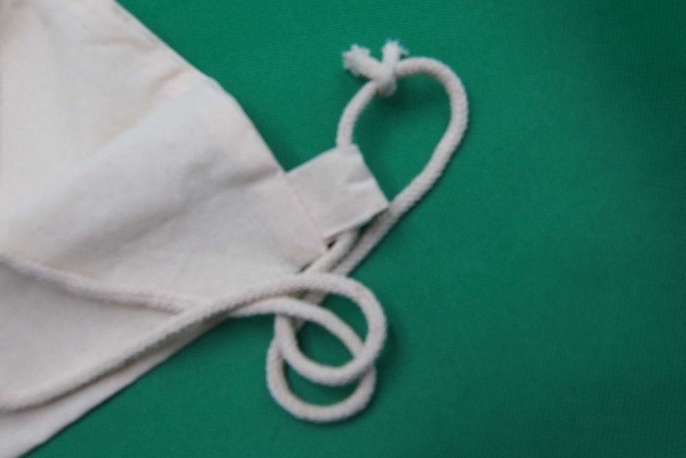 LEKKI NOWY PLECAK płócienny worek sznurek linka płótno BEZ LOGO, len