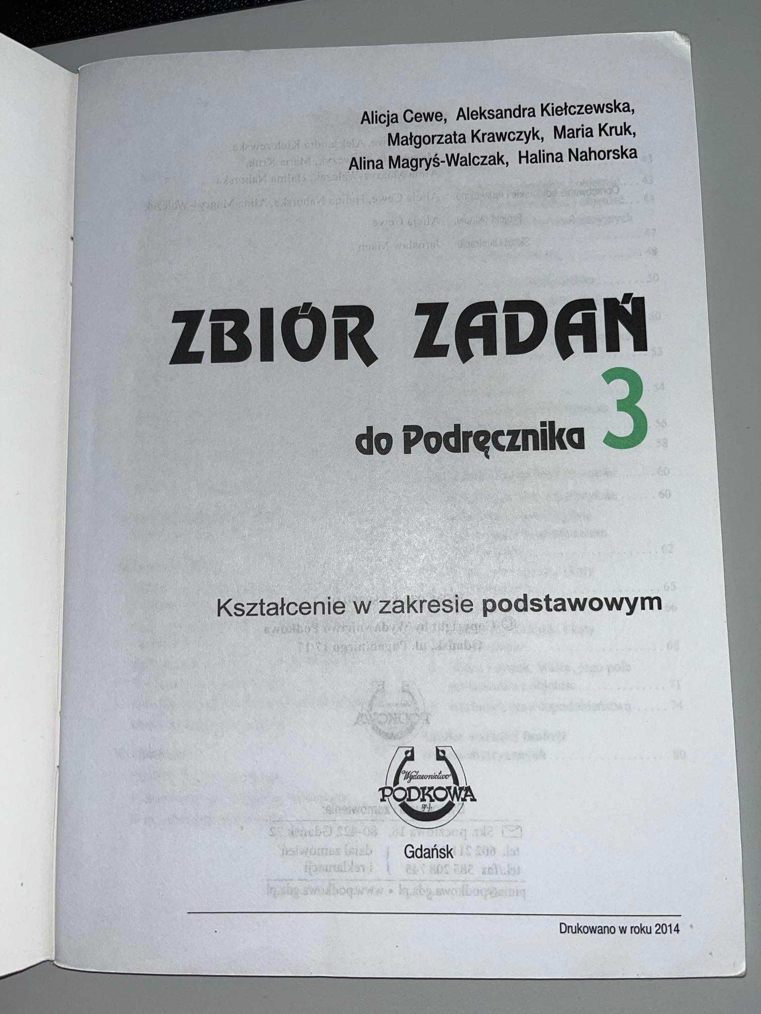 Zbiór zadań Matematyka w otaczającym nas świecie zakres podstawowy 3