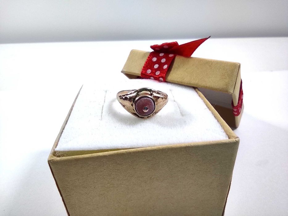 Zjawiskowy Pierścionek roz. 10 ZE ZŁOTA PR.585 Loombard Lubawa Lombard