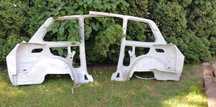 Fiat 126p ćwiartki tylne kompletne lewa i prawa oryginalne części blac