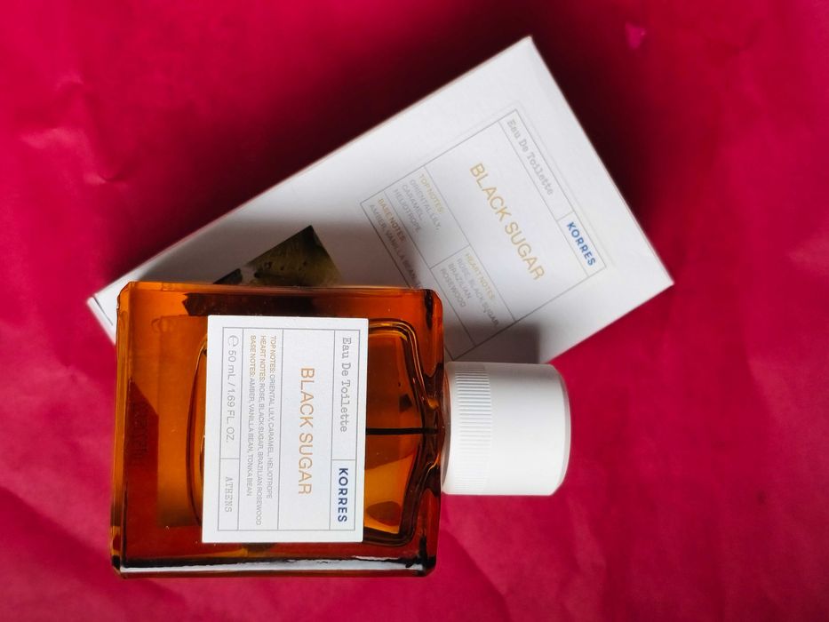 Perfumy Korres BLACK SUGAR EDT 50ml oryginał w Pudełku