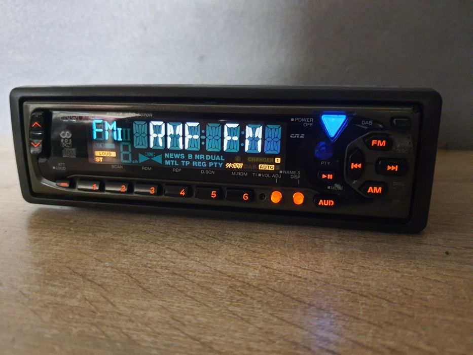 Radio samochodowe Kenwood KDC-5070R CD Kolory Klasyk lata 90' Oldtimer