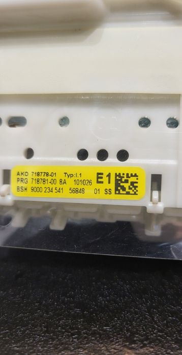 Moduł sterujący zmywarki Bosch Siemens - naprawa /regeneracja