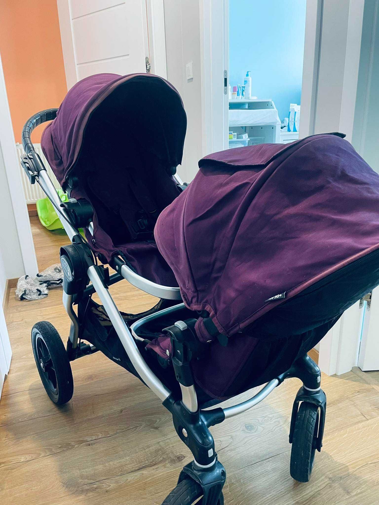 Wózek Baby Jogger City Select Double + gondola