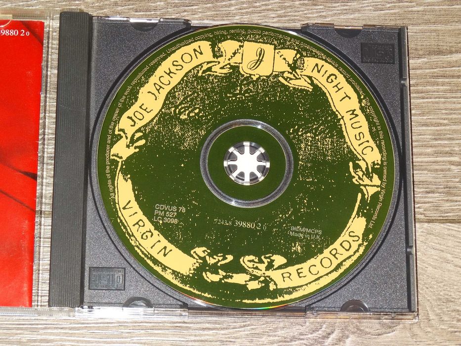 Joe Jackson  Night Music by Joe Jack CD