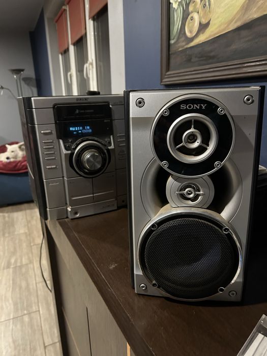 Wieża Sony mhc-rg170 kasety CD głośniki kolumny zestaw