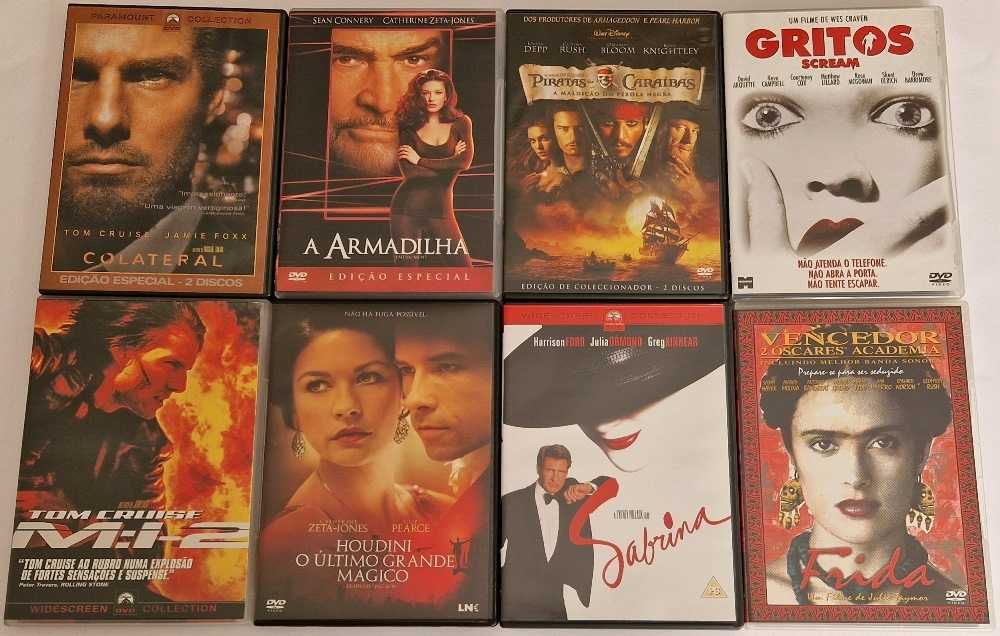 DVD's - Tom Cruise, Robert de Niro, séries, música... + 40 DVD's