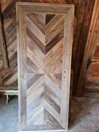 Drzwi panel okleina stare drewna