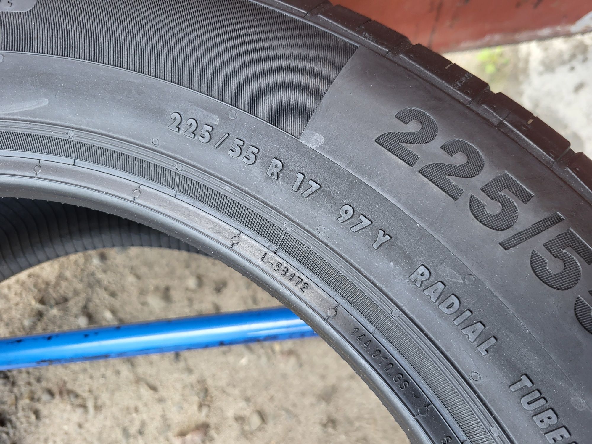 225/55/17 R17 Continental ContiPremiumContact 5 4шт ціна за 1шт шини