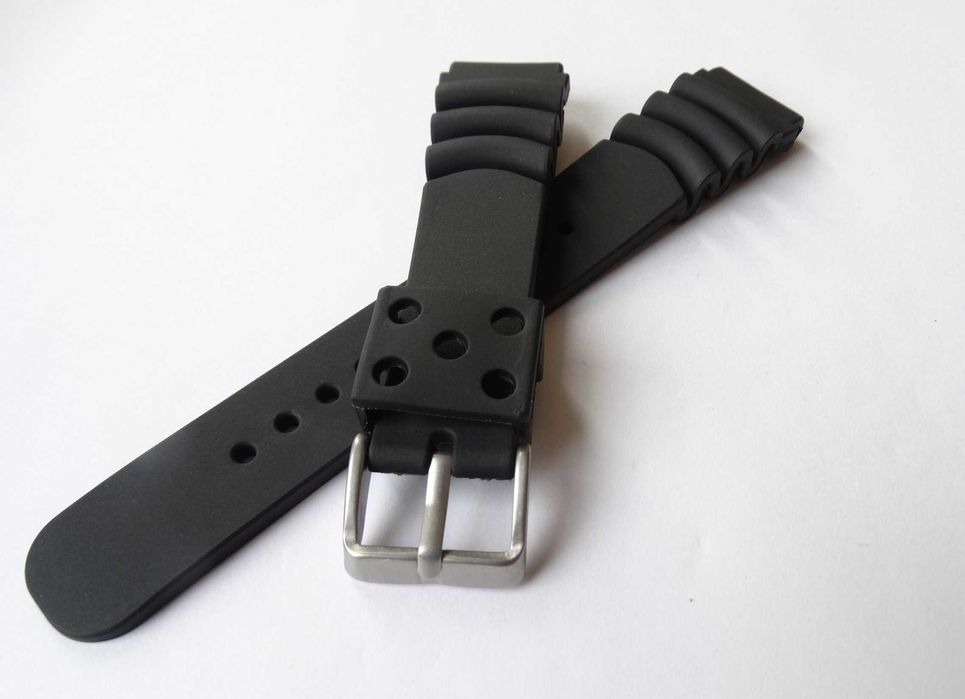Silikonowy pasek gumowy 20mm 22mm do zegarka Seiko SKX Citizen Orient