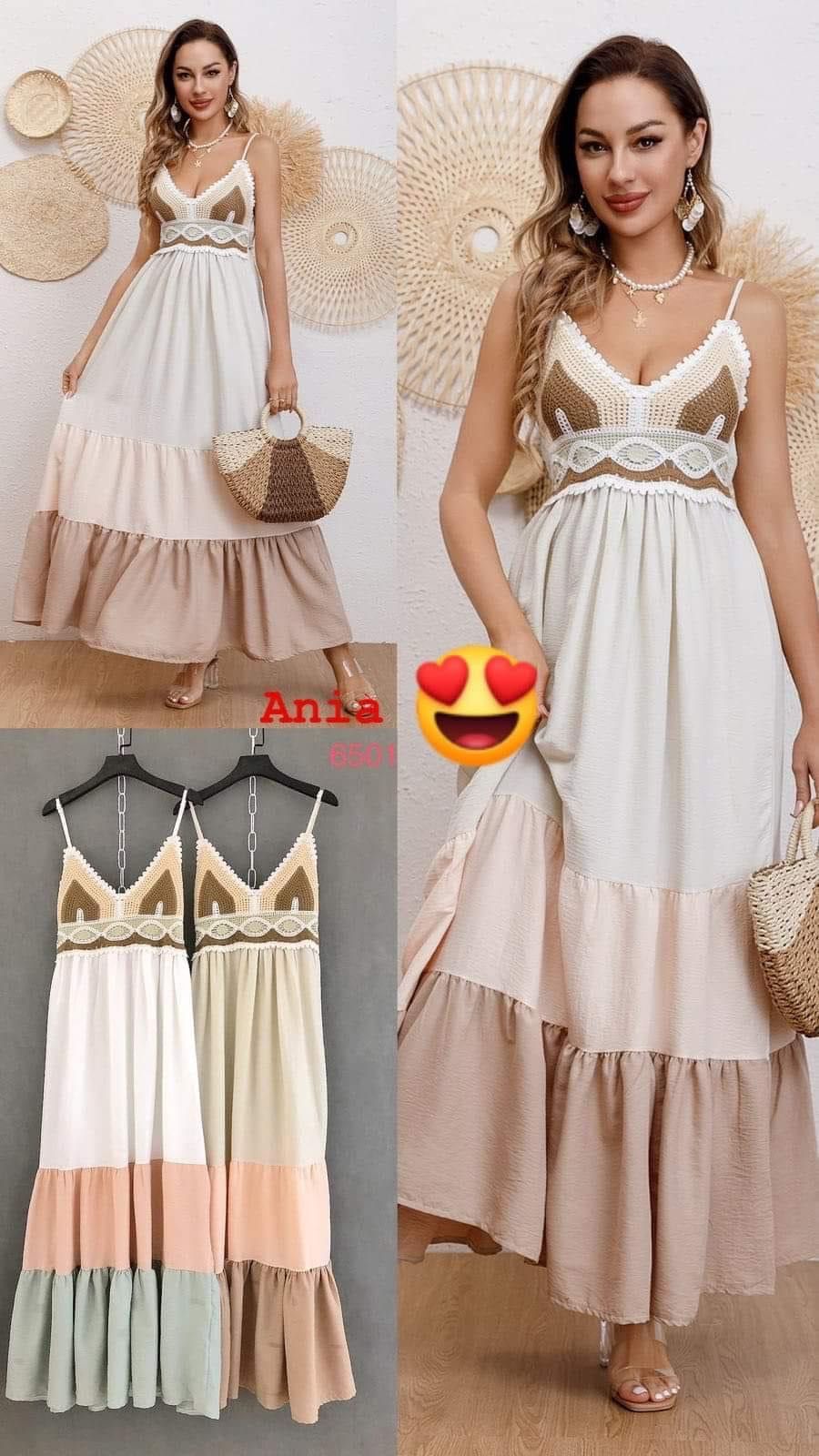 Sukienka letnia maxi