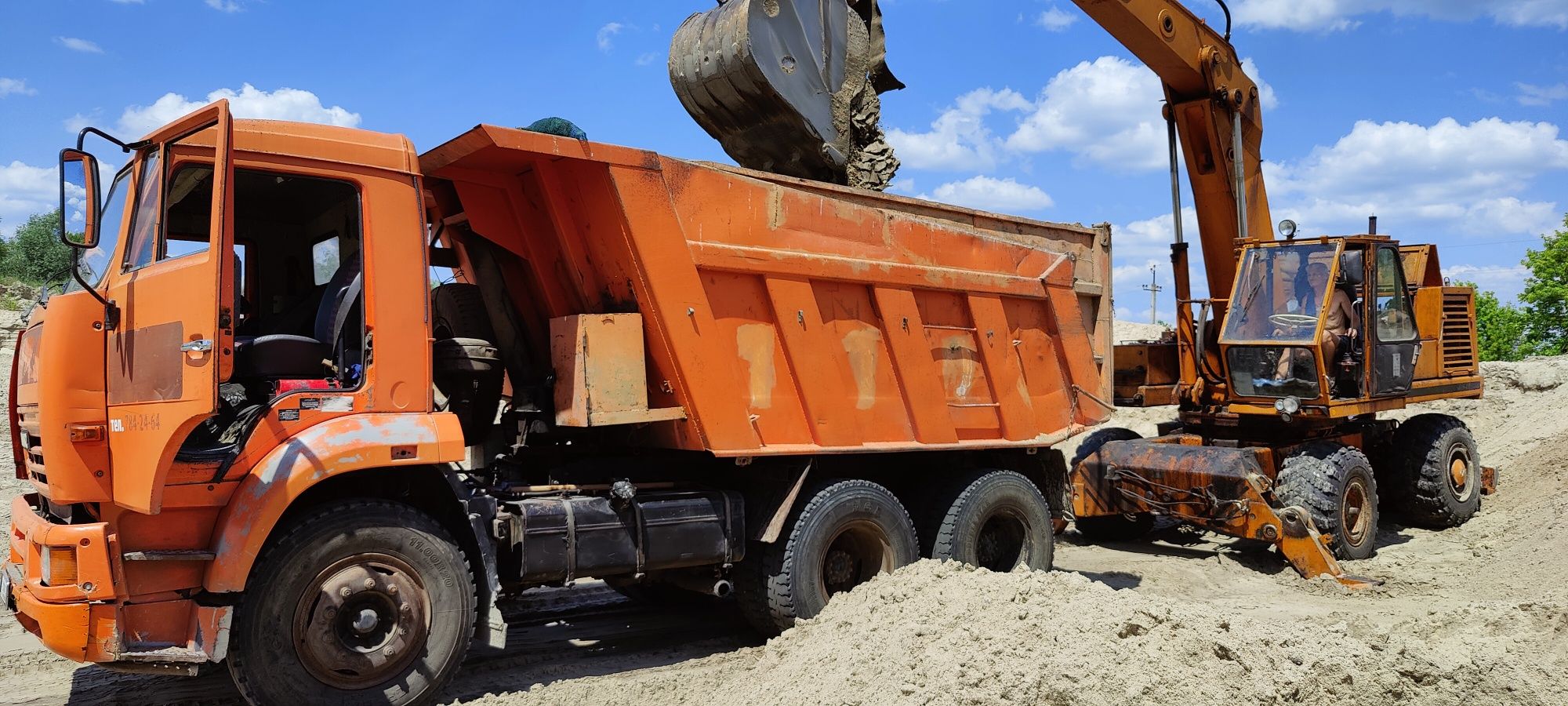 Послуги, Доставка, чернозем пісок гранвідсів щебінь Вивіз сміття,