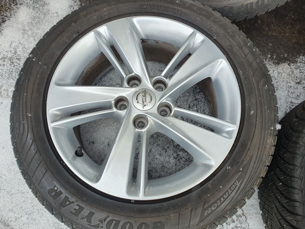 Alufelgi 17 Opel Insignia B Astra K Astra J Cascada Zafira C 5x115TPMS