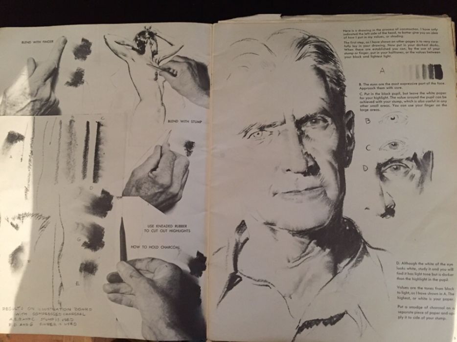 Revista 'Drawing in charcoal' 51