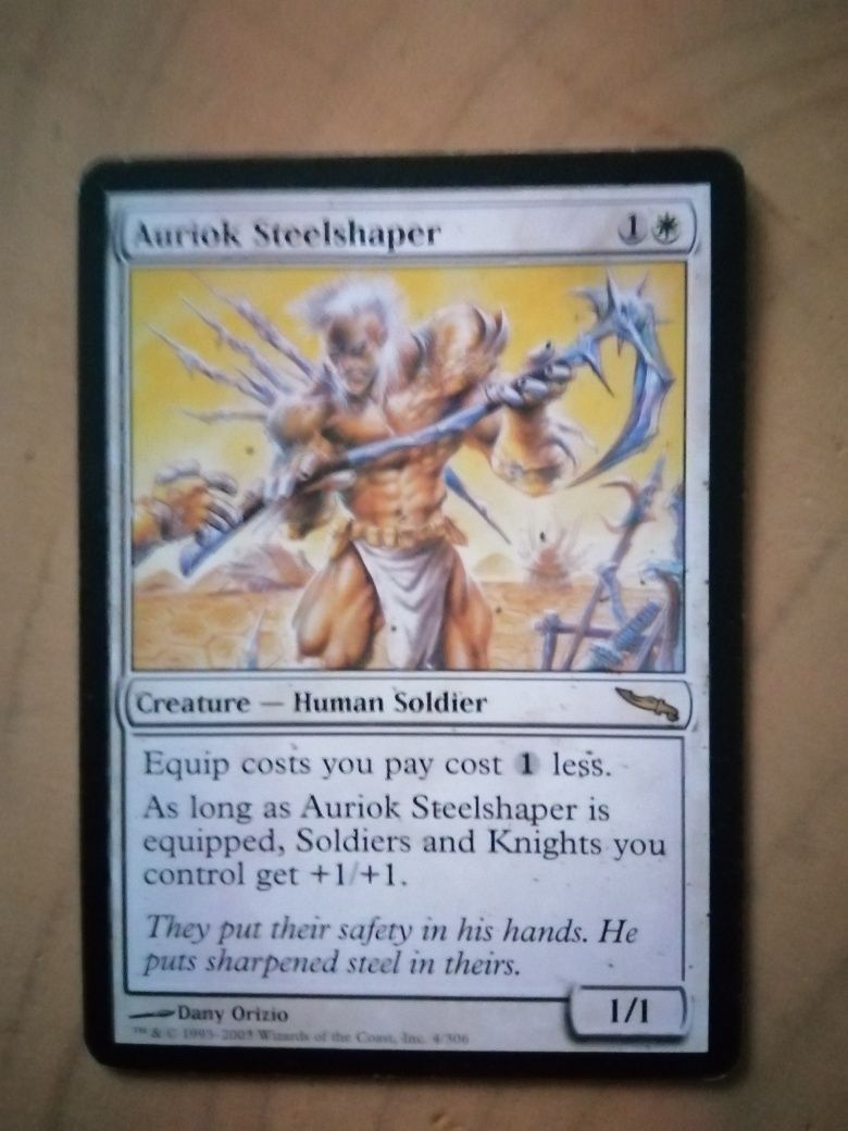 Auriok Steelshaper (Mirrodin) - Magic the Gathering