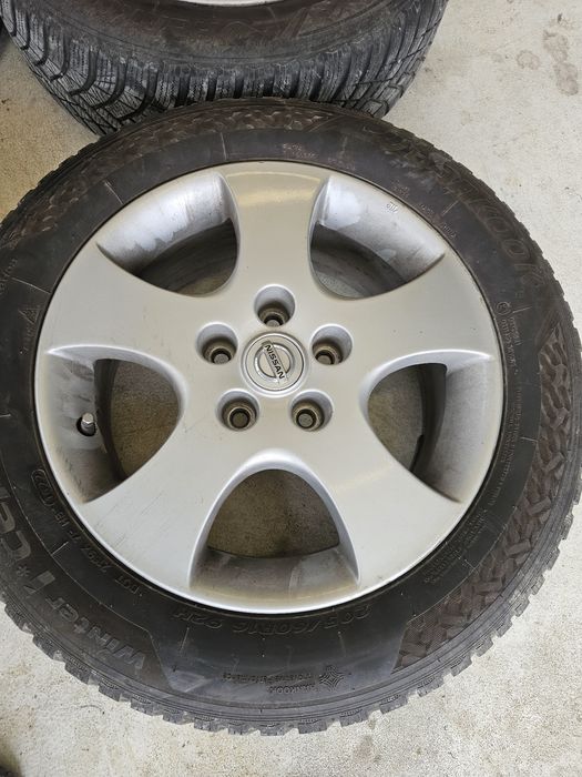 Felgi aluminiowe r16 nissan opony zimowe HANKOOK 205/60/R16