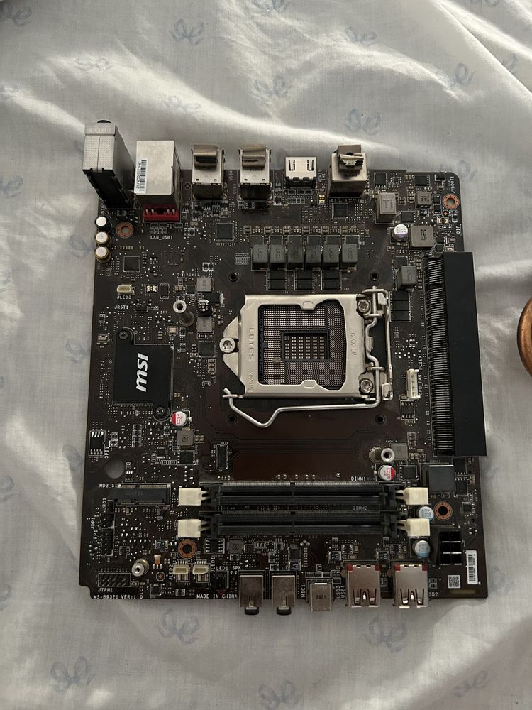 MSI H410I PRO WIFI Mini‑ITX + Dissipador | Wi‑Fi 6 | LGA1200