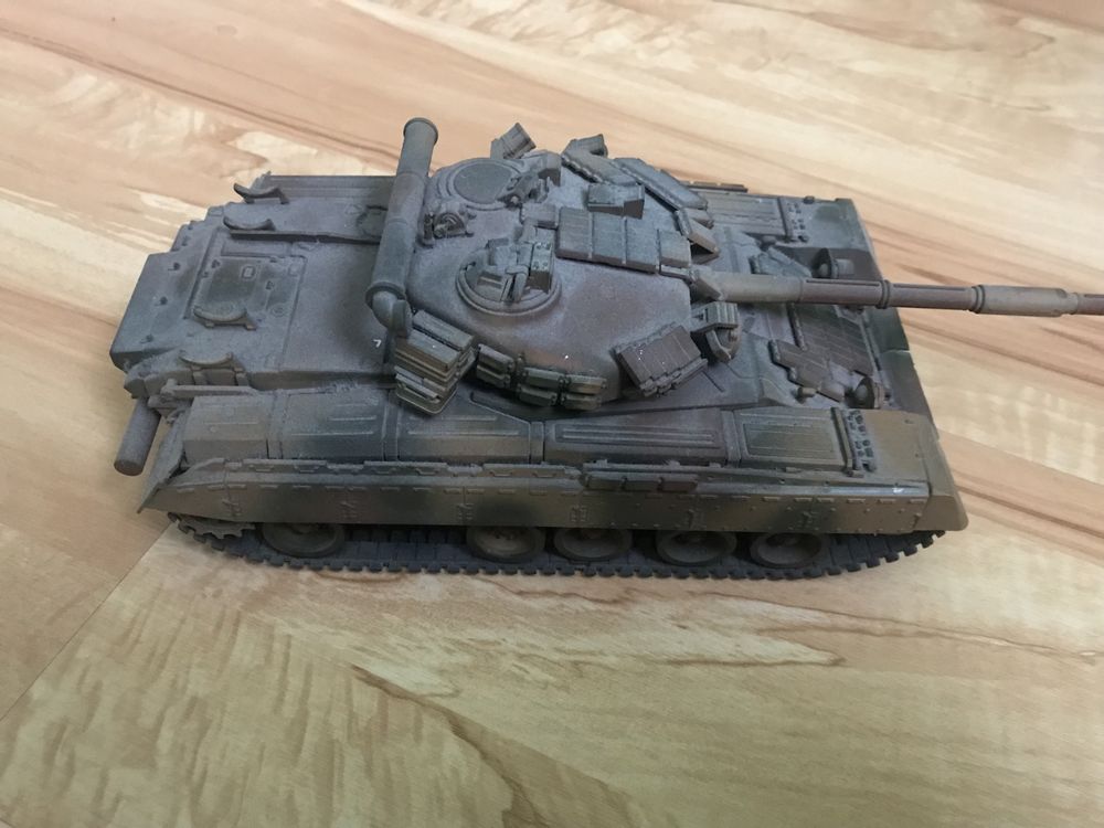 Model czołgu t-72 skala 1:35