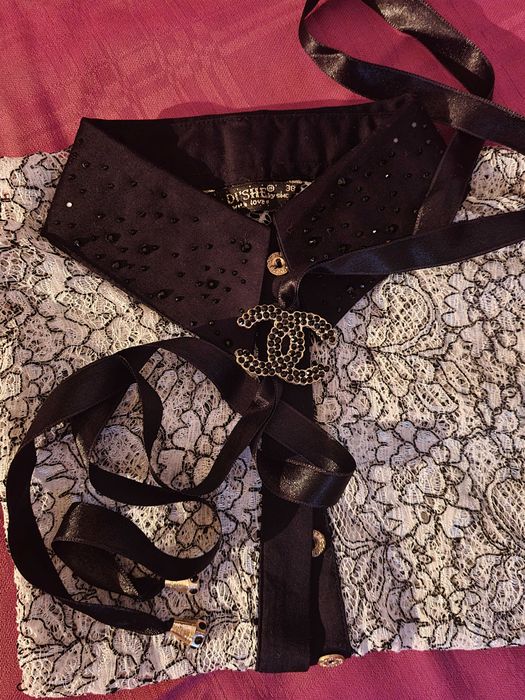 Блузка-боди, размер 38