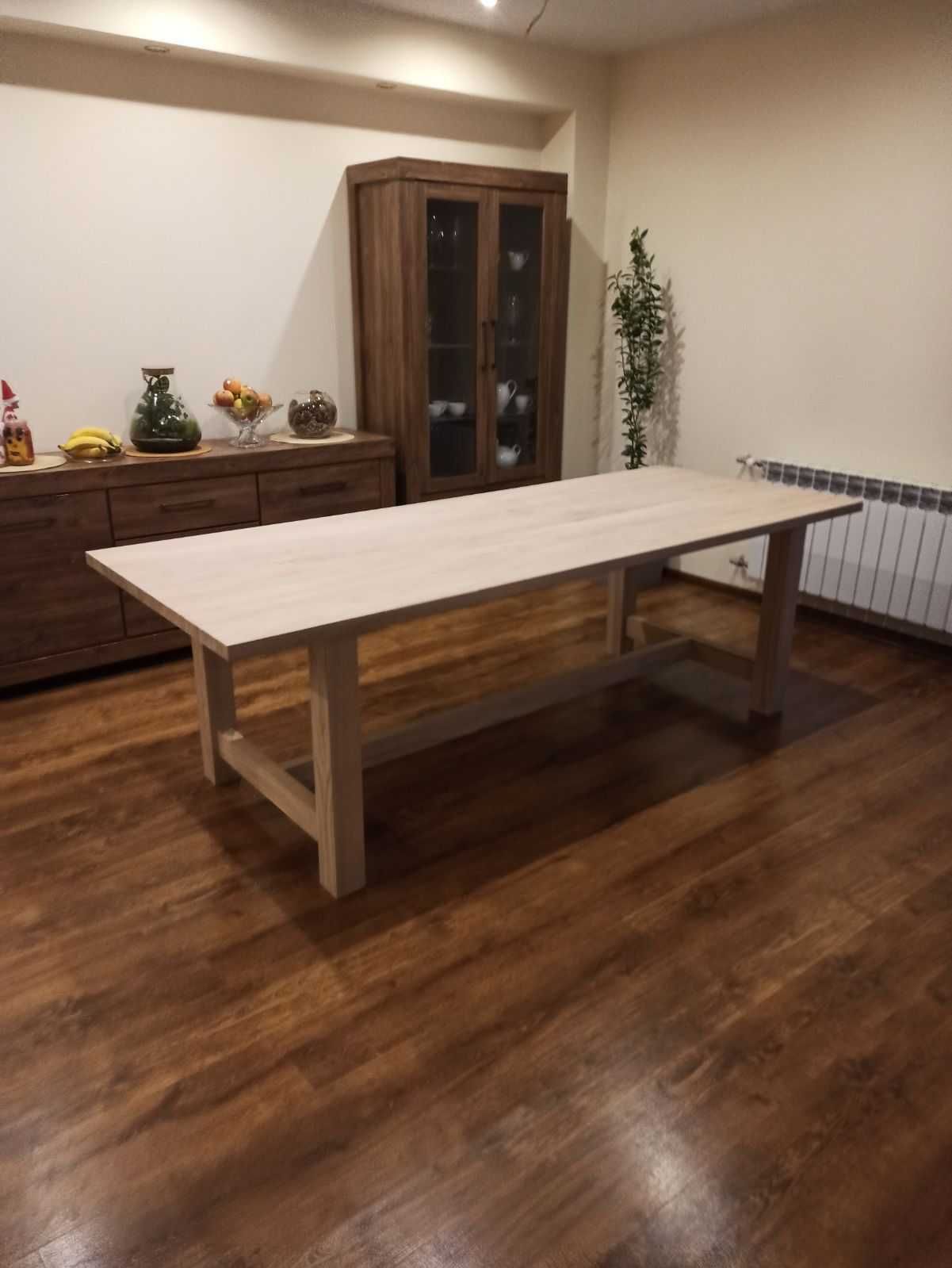 Stół drewniany jesionowy