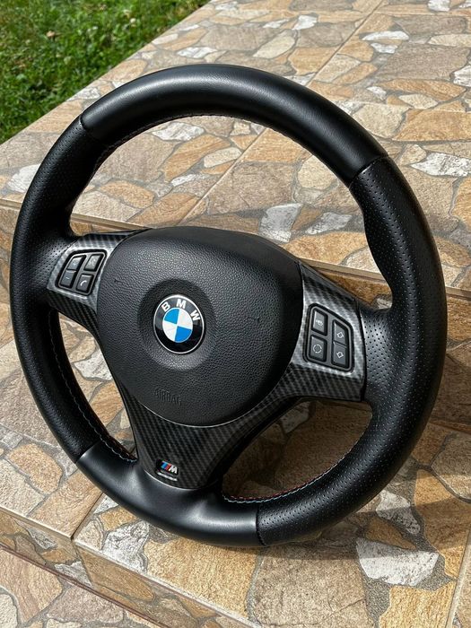 М руль BMW E90 E91 E87 E93 E92 Родная кожа БМВ Е90 Е91 Е92 Е93